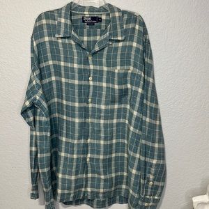 Polo Ralph Lauren Linen Button Down Shirt XL